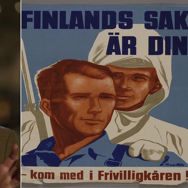 Armémuseumin arkistonhoitaja Rauno Vaara kertoo ruotsalaisista vapaaehtoisista Suomen talvisodassa.