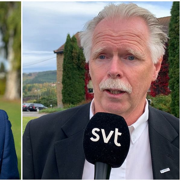 Anton Hammar (S) oppositionsråd i Ragunda och Lennart Raswill (C), kommunalråd i Ragunda.