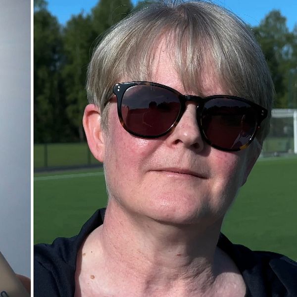 Hudsjuksköterskan Anita Skoogh varnar för stark sol som kan ge hudcancer.