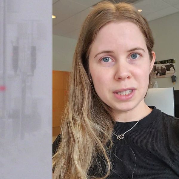 Oväder, SVT:s meteorolog Emma Härenstam