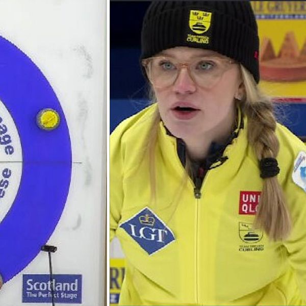 Isabella Wranå i curling-EM.