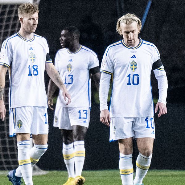 Janne Andersson, Samuel Gustafson och Emil Forsberg