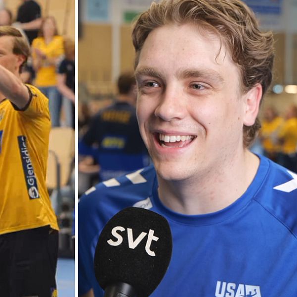 Svensk-amerikanen Douglas Otterström ställdes mot stjärnspäckat Sverige i träningsmatch