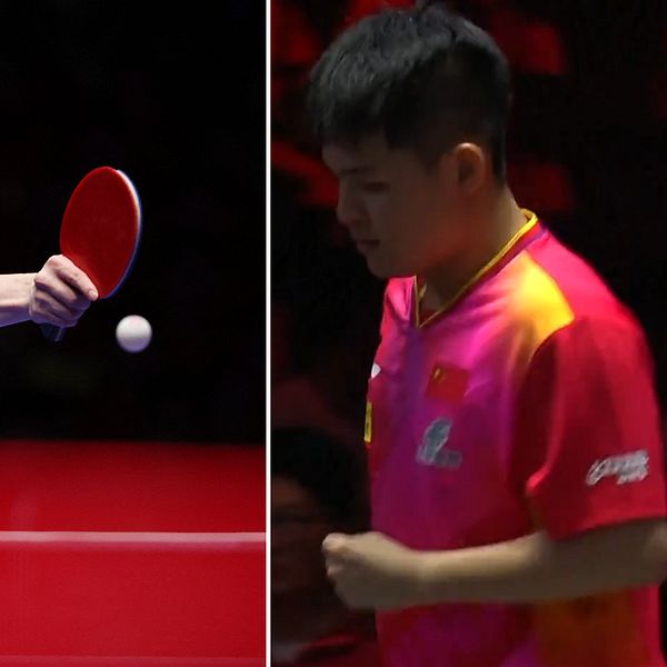 18-åriga Lin Shidong slog ut världsettan Fan Zhendong