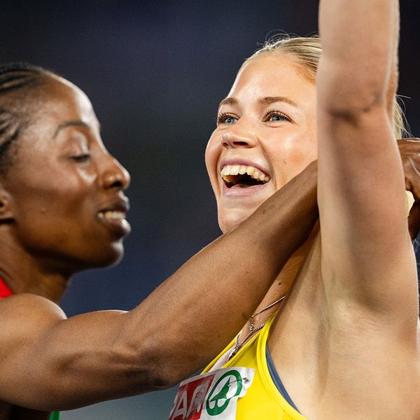 Julia Henriksson till EM-final efter att ha tangerat Linda Haglunds 45 år gamla svenska rekord.