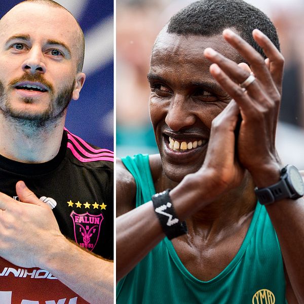 Tre deltagare i Mästarnas mästare: Hedvig Lindahl, Alexander Galante Carlström och Mustafa Mohamed.