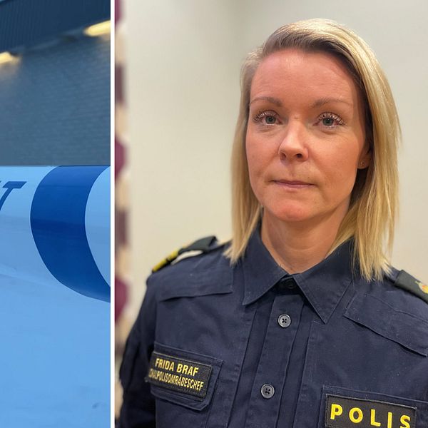 Frida Braf, lokalpolisområdeschef i Norrköping.