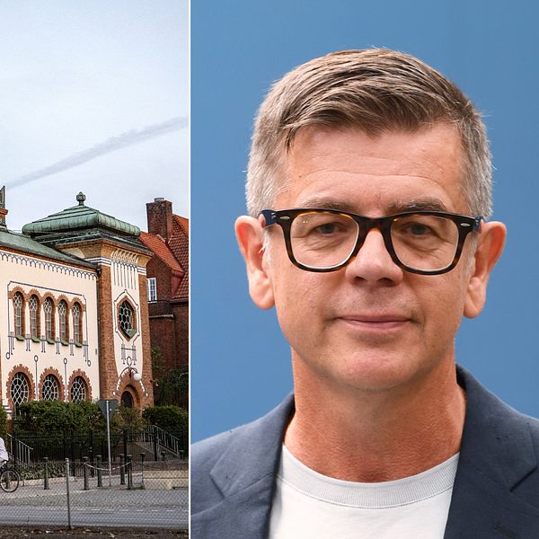 synagogan i Malmö och diskrimineringsombudsmannen Lars Arrhenius