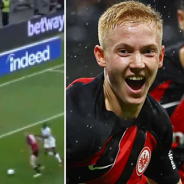 Hugo Larsson målskytt för Frankfurt