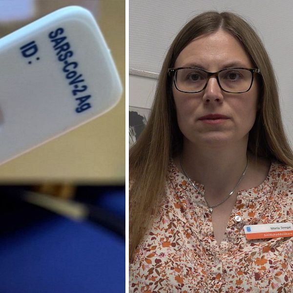 Smittskyddsläkare Maria Tempé berättar om corona- läget i Västernorrland.