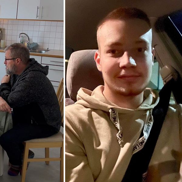 Personer sitter vid ett köksbord
