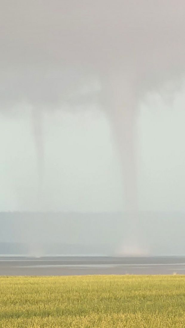 Unusual sight in Västergötland: Two tornadoes observed during Saturday's storm