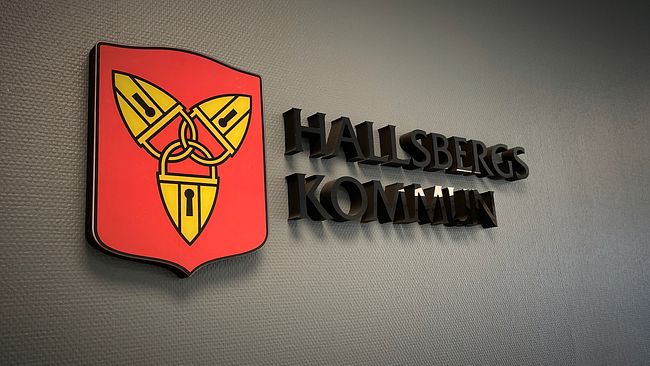 Hallsberg kommuns logotyp.