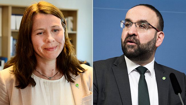 Åsa Romson och Mehmet Kaplan.