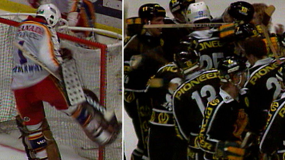 AIK och Djurgården i SM-final 1984