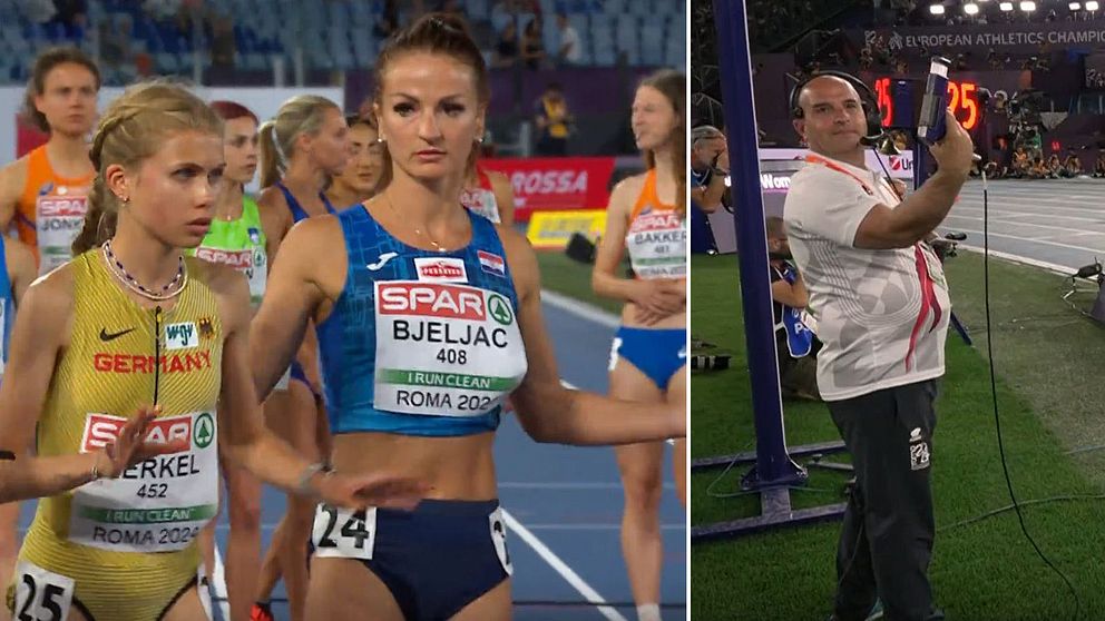 Startpistolen havererade inför 10 000 meter.