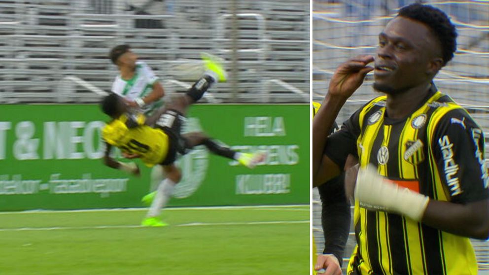 Fotboll: Zeidane Inoussa med cykelsparksmål när Häcken slog Västerås ...