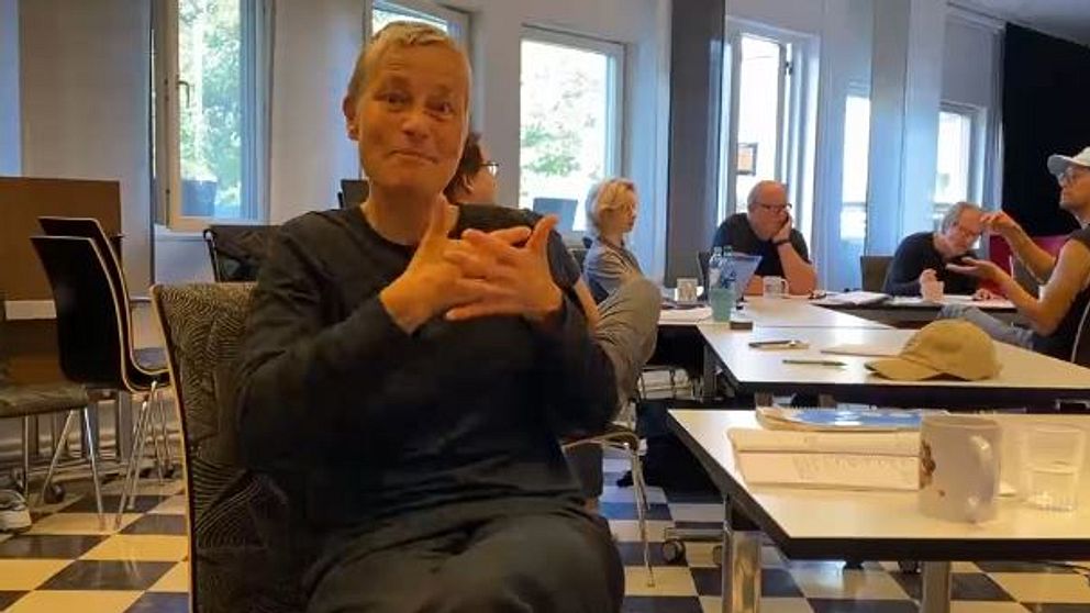 Mette har spelat teater sedan 1987 | SVT Nyheter