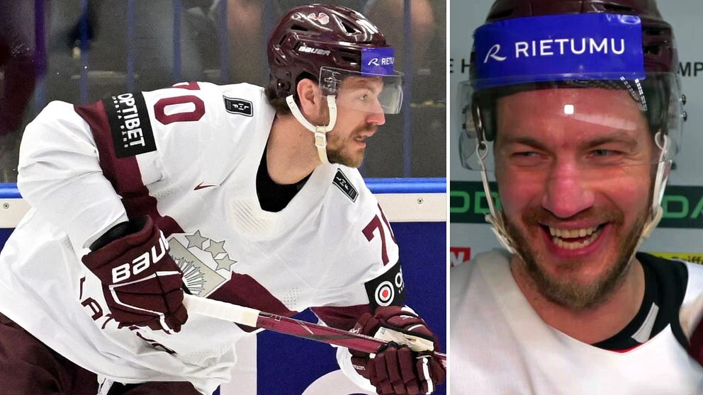 Miks Indrasis har intervjuats av SVT Sport inför matchen mot Tre Kronor på lördag.