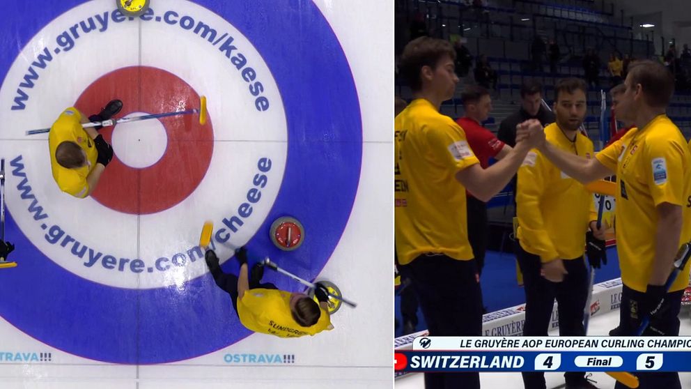 Curling: Här avgör Oskar Eriksson mot Schweiz – med matchens sista sten ...