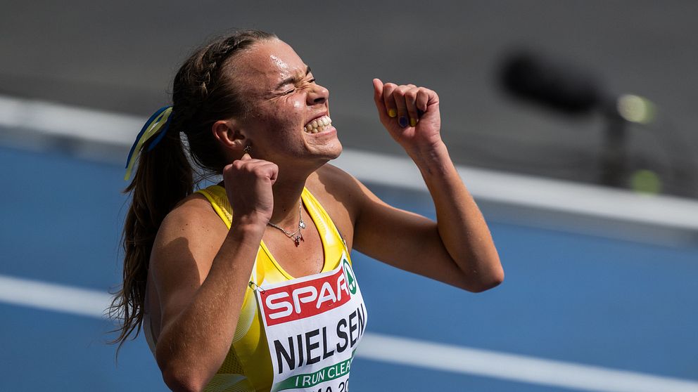 Wilma Nielsen jublar