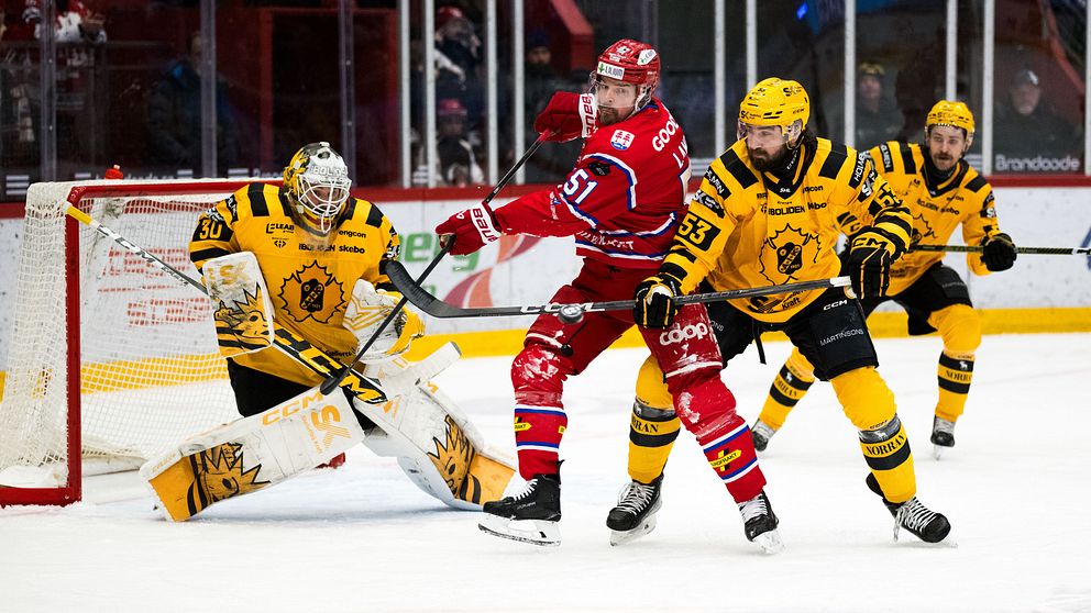Se höjdpunkter från matchen mellan Timrå och Skellefteå.