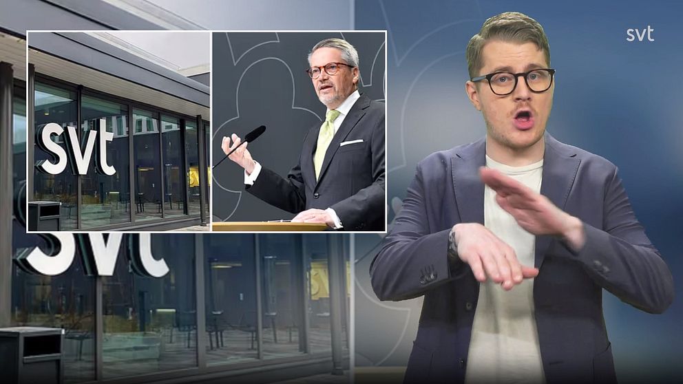 SVT+Göran Hägglund. Programledare