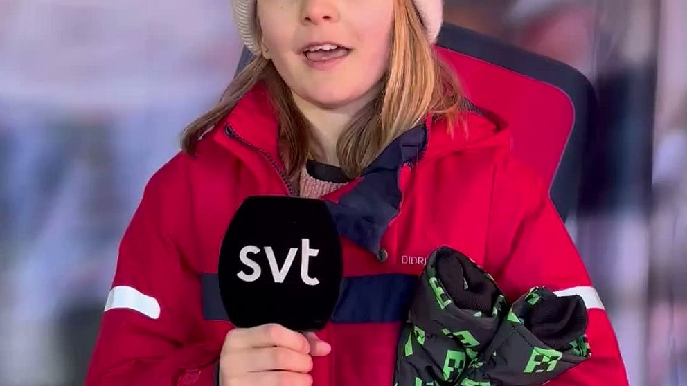 Här testar barn på att vara SVT-programledare | SVT Nyheter