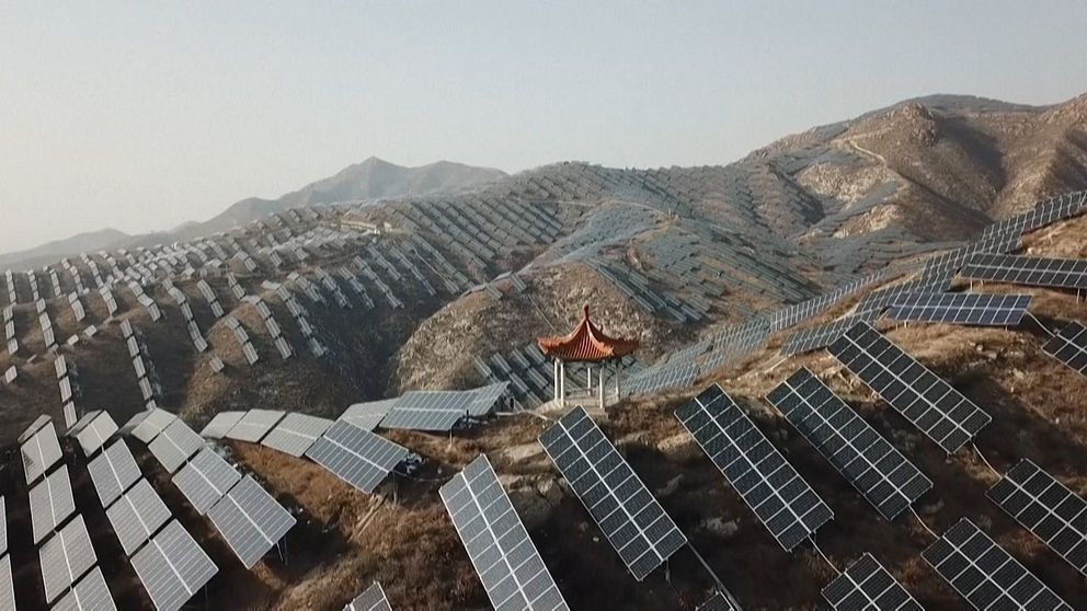 Solpaneler i Kina