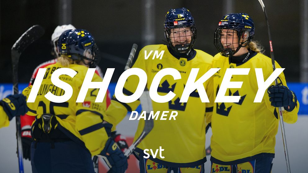 Ishockey Damernas VM i ishockey 2024 SVT Sport