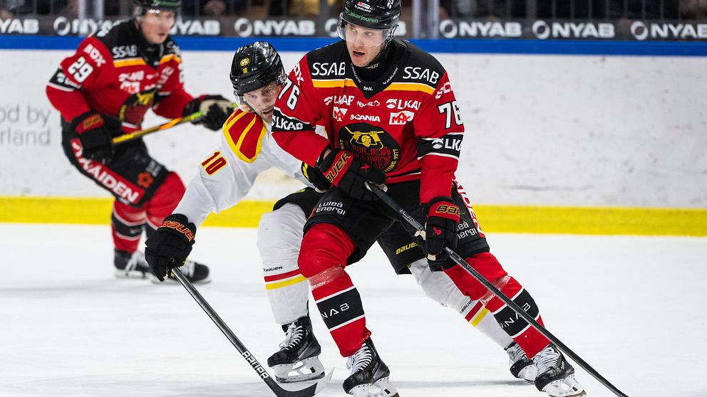 Se höjdpunkter från matchen mellan Luleå och Brynäs.