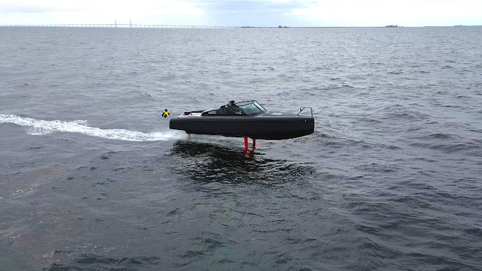 En elektrisk flygbåt testas för första gången mellan Malmö och Köpenham.