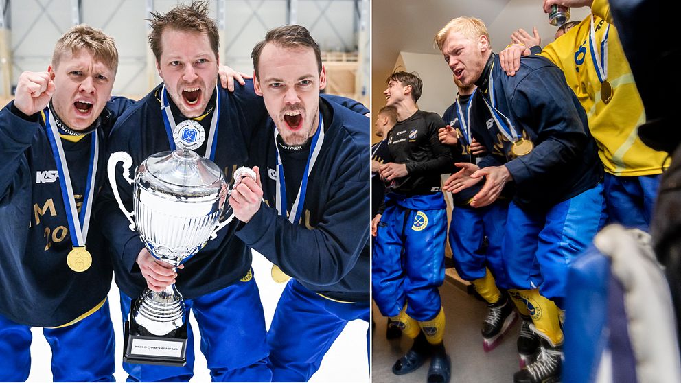 Sverige tog VM-guld – efter drömminuter • Se målen i spelaren