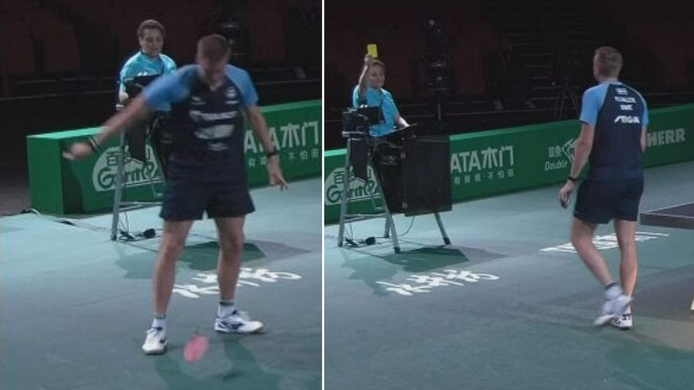 Mattias Falck var besviken efter uttåget ur bordtennis-VM.