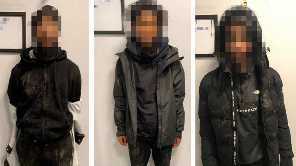 Fyra unga män från Linköping (tre av dem är med på bild med pixlade ansikten) som åtalas för mordförsök och grovt vapenbrott i Stockholm kommer från Linköping.