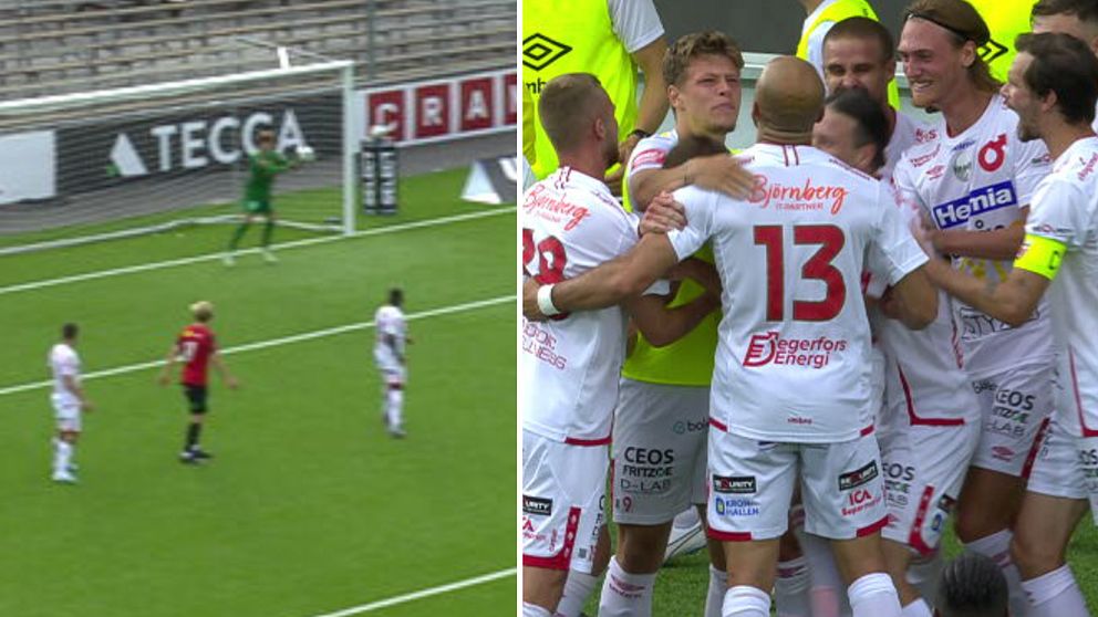 Degerfors vände mot BP efter Filip Sidklevs jättetavla.