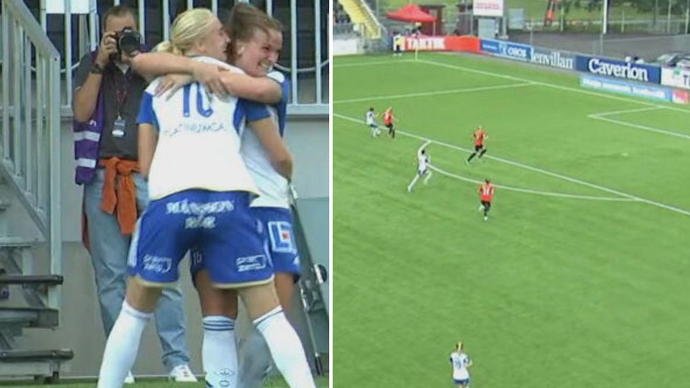 Se Lovisa Gustafssons klassmål i segern mot BP.