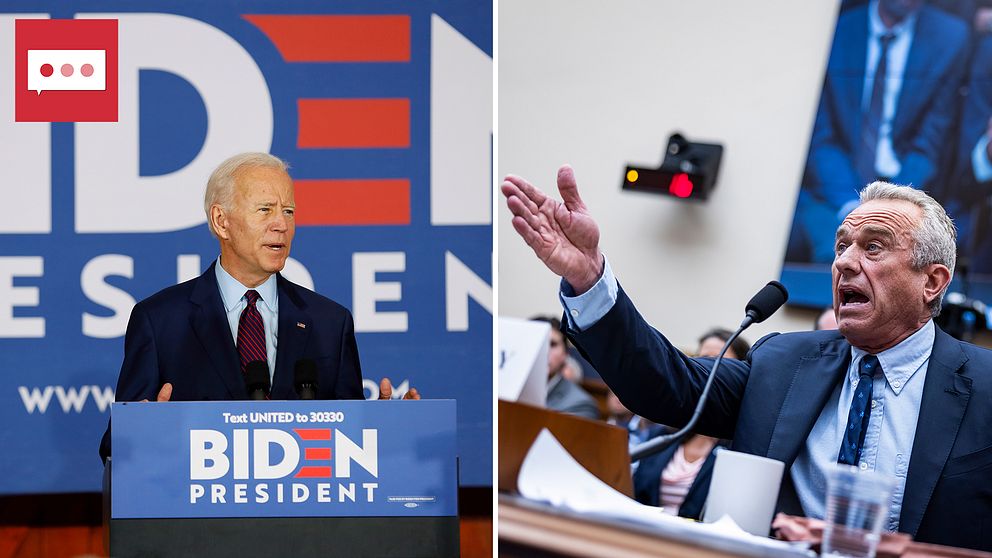 Joe Biden och RFK.