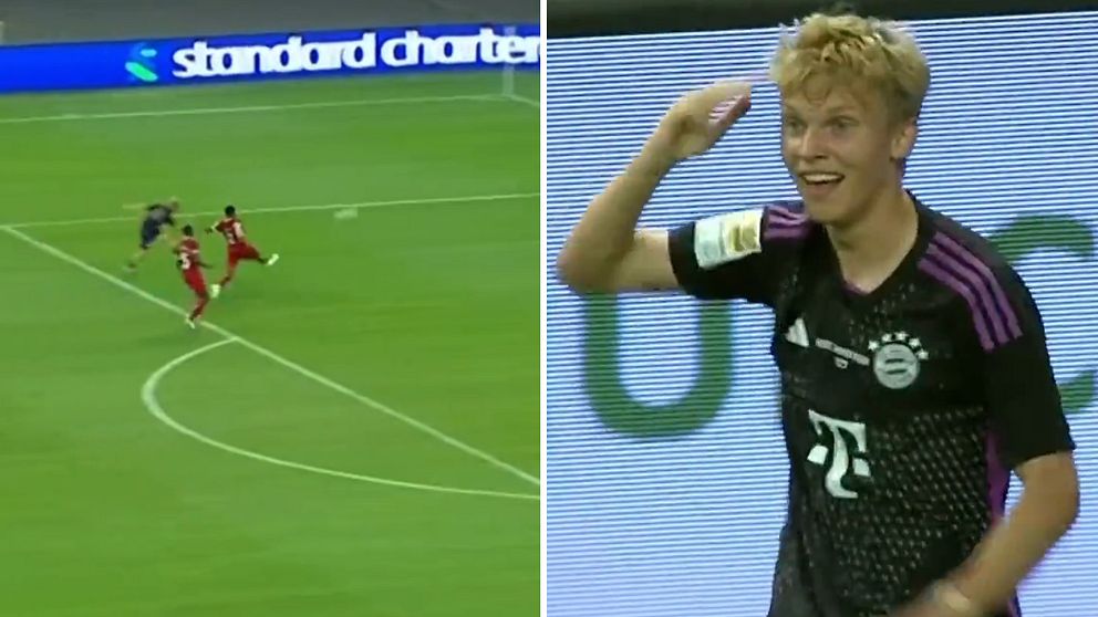 Se Frans Krätzigs drömträff mot Liverpool.