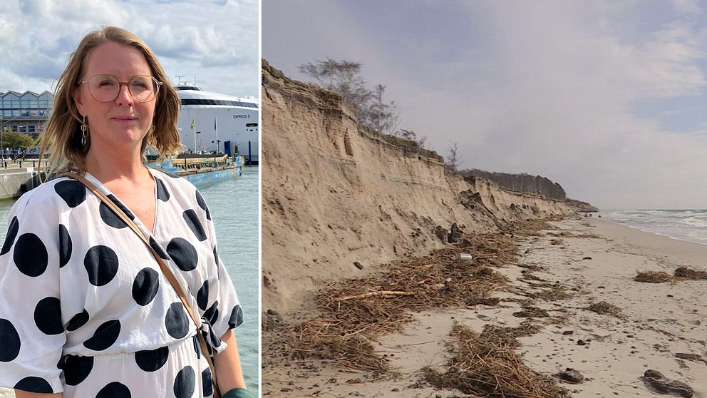 Mona Skoog, miljö- och klimatstrateg i Ystads kommun.
