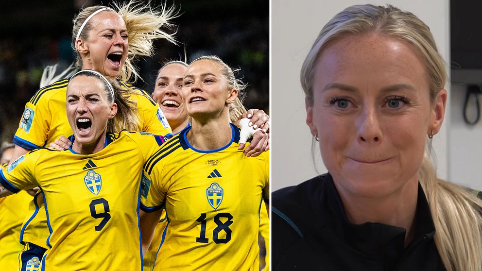 Amanda Ilestedt efter målsuccén: ”Får se om jag är anfallare”
