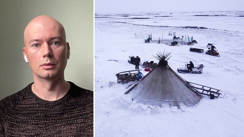 I klippet: Aleksandr Slupachik, tidigare ordförande i sameorganisationen OOSMO på rysk sida, om hur samer drabbas av kriget.