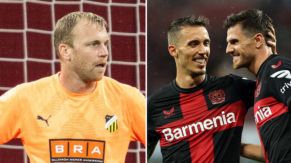 Häcken överkört i Europa League-premiären mot Bayer Leverkusen