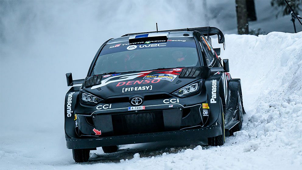 Kalle Rovanperä under shakedown