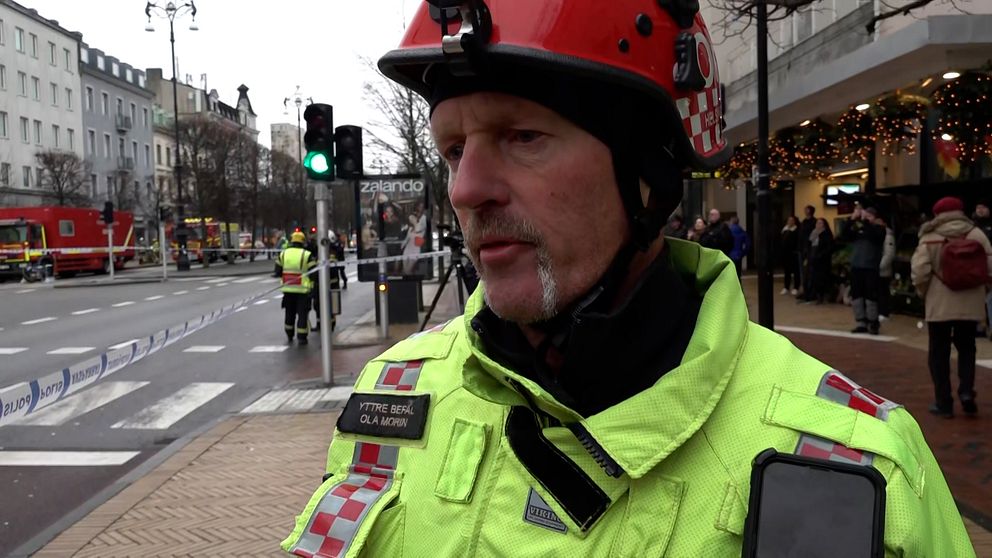 Räddningsledaren om branden i Helsingborg