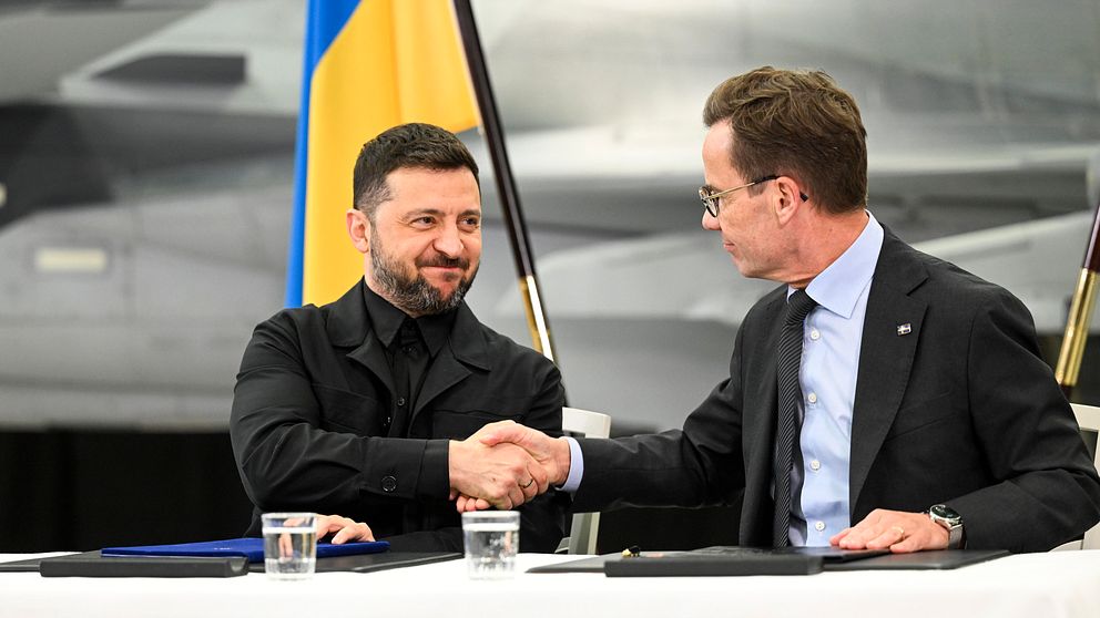 Zelenskyj i Sverige