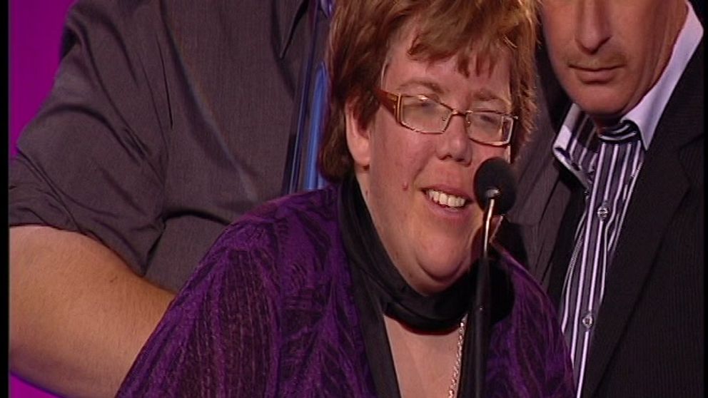 Se när Linda Hammar tog emot Kristallen 2007. Foto: SVT
