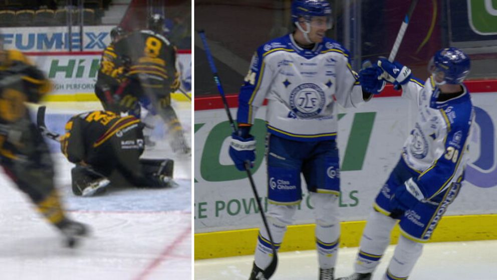 Leksand jublar efter Skellefteås målvaktstavla