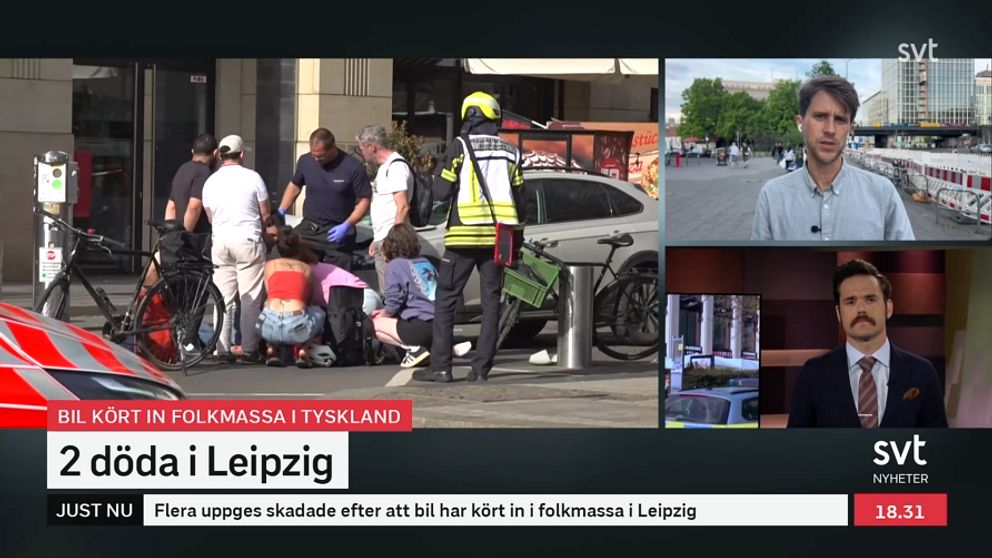 Bil kör in i folkmassa i Leipzig – två döda och 25 skadade — image 4