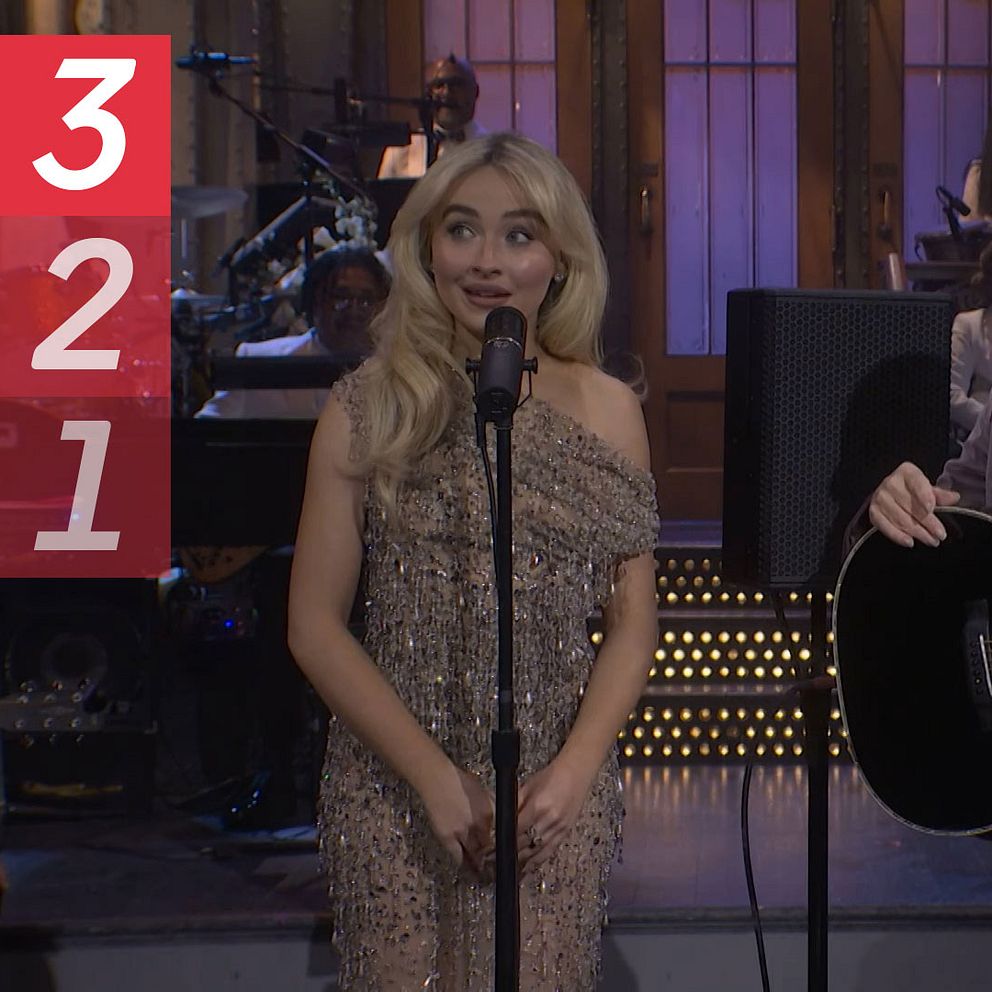 Sabrina Carpenter och Paul Simon